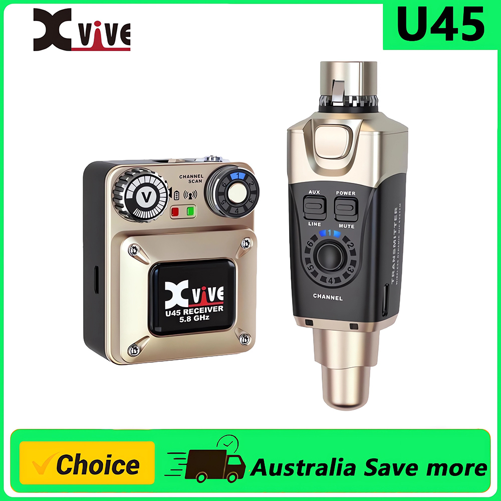 In Ear Monitor Iem - System monitoringu bezprzewodowego Xvive U45 5.8GHz