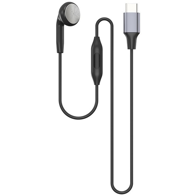 Wired Earphone Mic - DT75BG Słuchawka Jednostronna Typu C z
