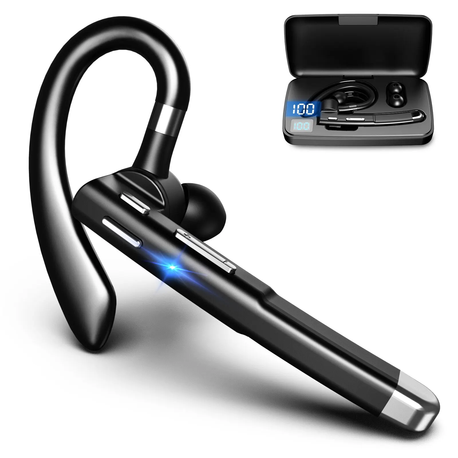 Sports Earphone Hook - Zestaw słuchawkowy Bluetooth z redukcją szumów