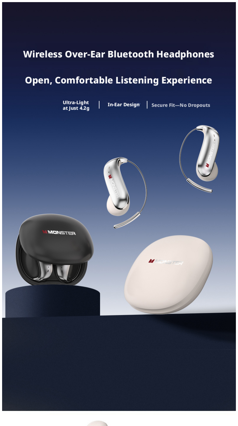 MONSTER C01 Bezprzewodowe słuc – Sports Earphone Hook recenzja i cena