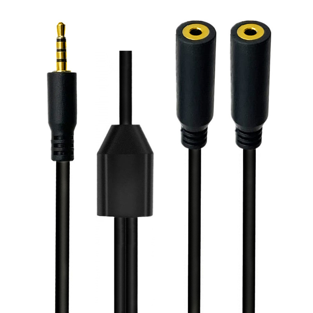 Pozłacany 4-biegunowy przedłuż – Audio Splitter Y recenzja i cena