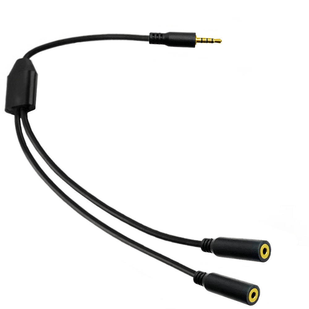 Pozłacany 4-biegunowy przedłuż – Audio Splitter Y recenzja i cena