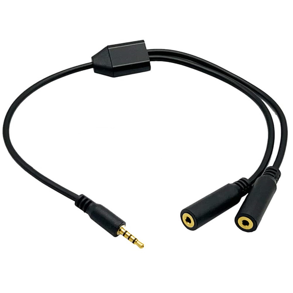 Pozłacany 4-biegunowy przedłuż – Audio Splitter Y recenzja i cena