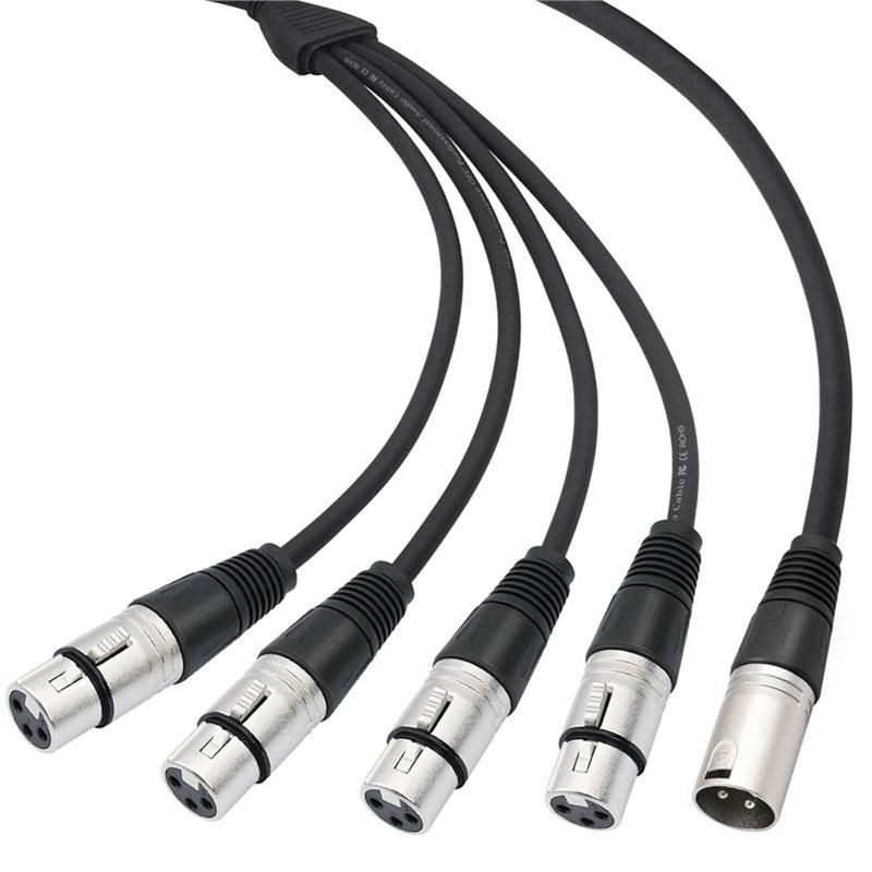 Kabel audio PHILE-3 Pin XLR 1  – Audio Splitter Y recenzja i cena