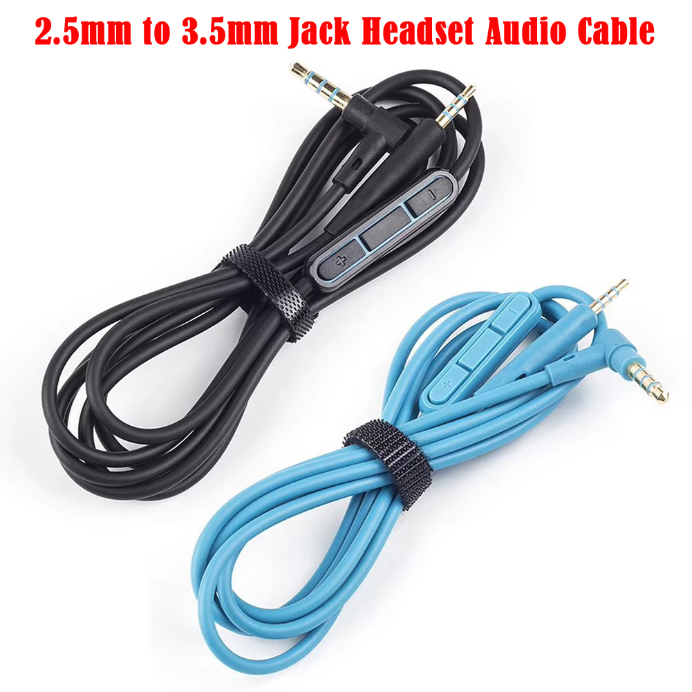 Kabel audio 2.5mm na 3.5mm do  – Wired Earphone Mic recenzja i cena