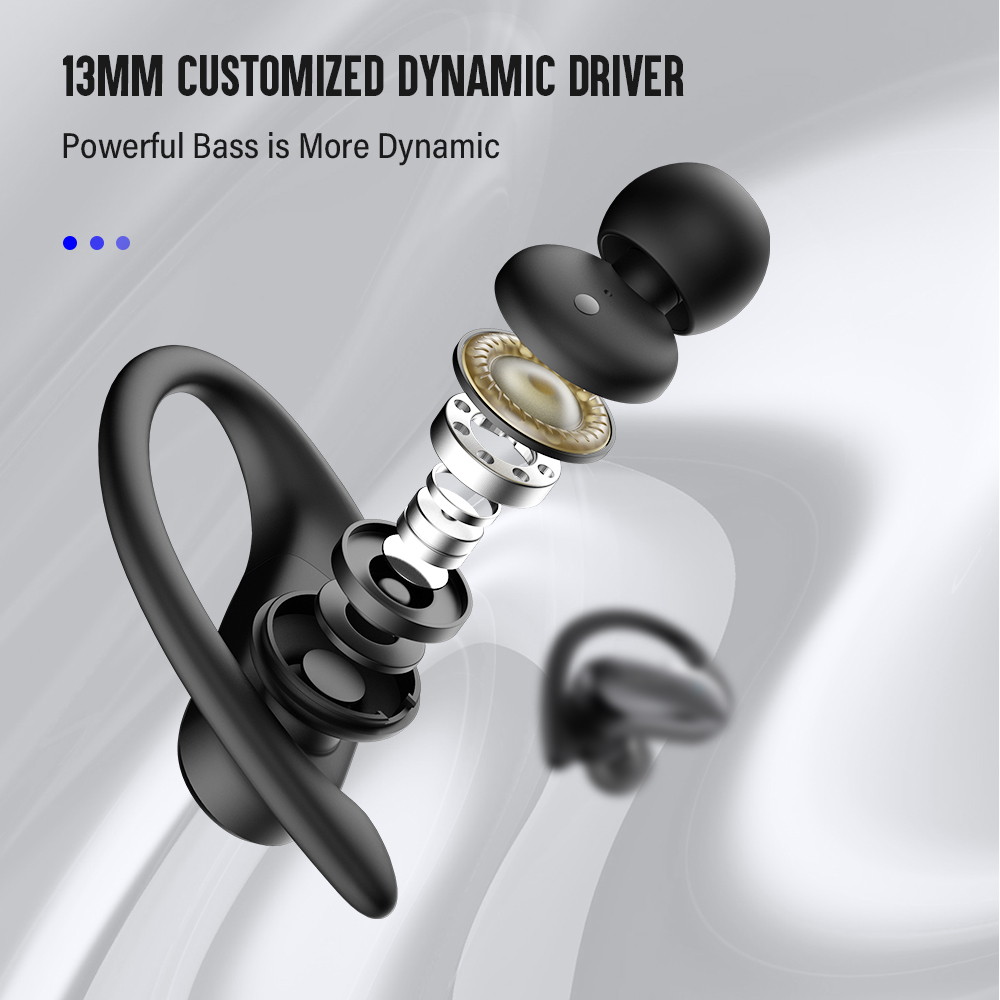 DACOM L19 TWS słuchawki Blueto – Sports Earphone Hook recenzja i cena
