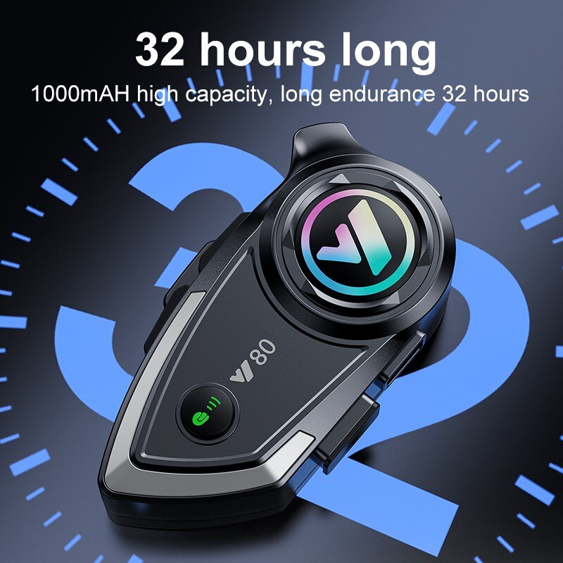Y80 kask motocyklowy zestaw sł – Bluetooth Headset On Ear recenzja i cena