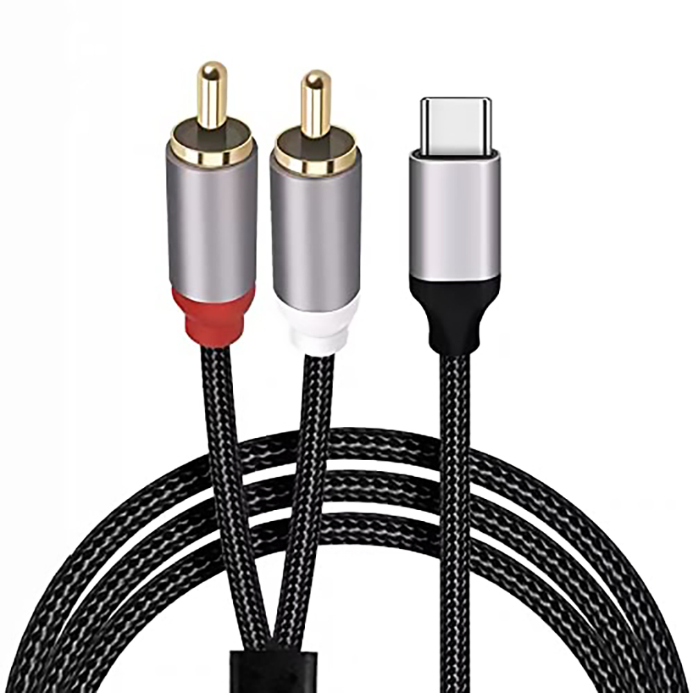 Kabel audio USB C do 2 RCA, ro – Audio Splitter Y recenzja i cena
