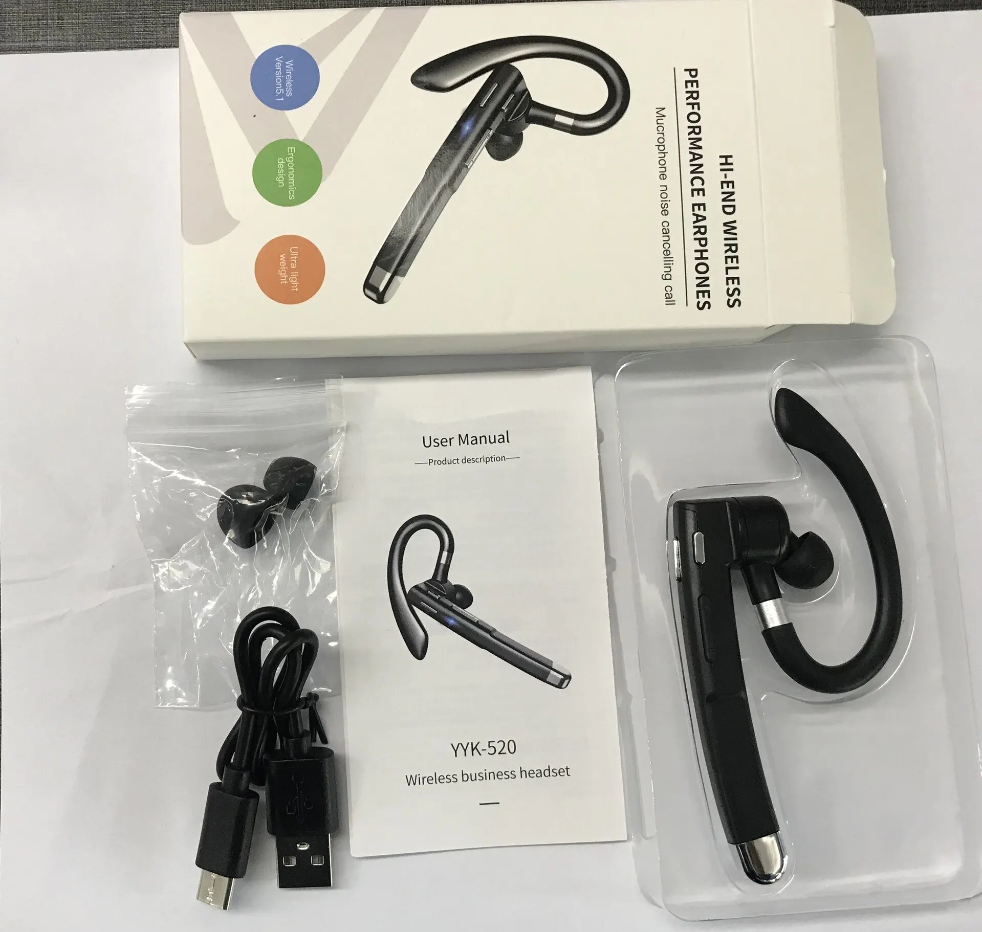 Zestaw słuchawkowy Bluetooth z – Sports Earphone Hook recenzja i cena